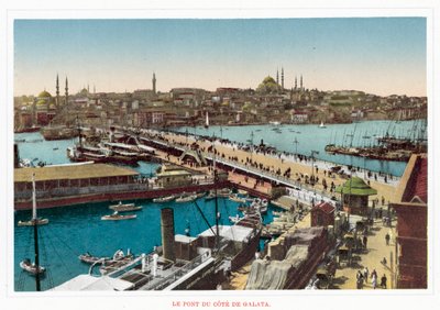 De Brug Aan De Kant Van Galata door European Photographer